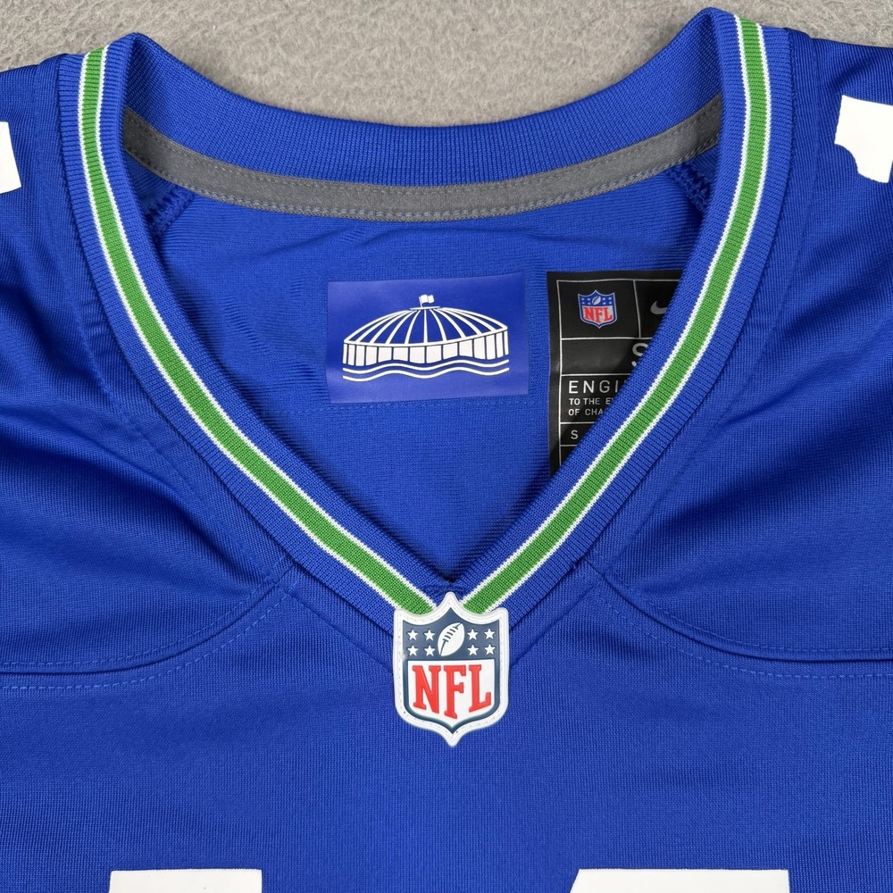 DK Metcalf Jersey Womens Small Seattle Seahawks Blue NFL Football Nike 14 - Picture 4 of 13